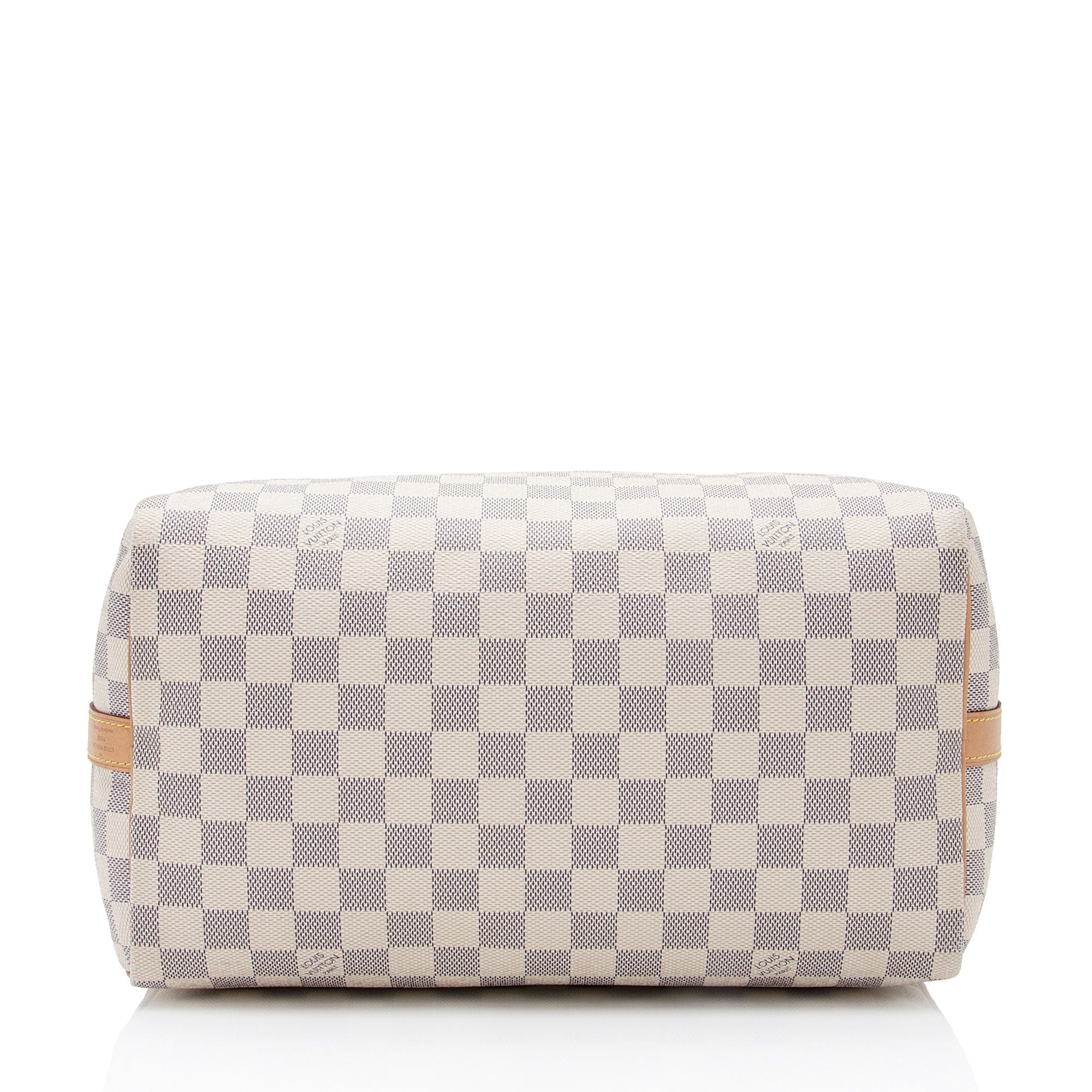 Louis Vuitton Damier Azur Speedy Bandouliere 30 Satchel (SHF-f3mAUf)