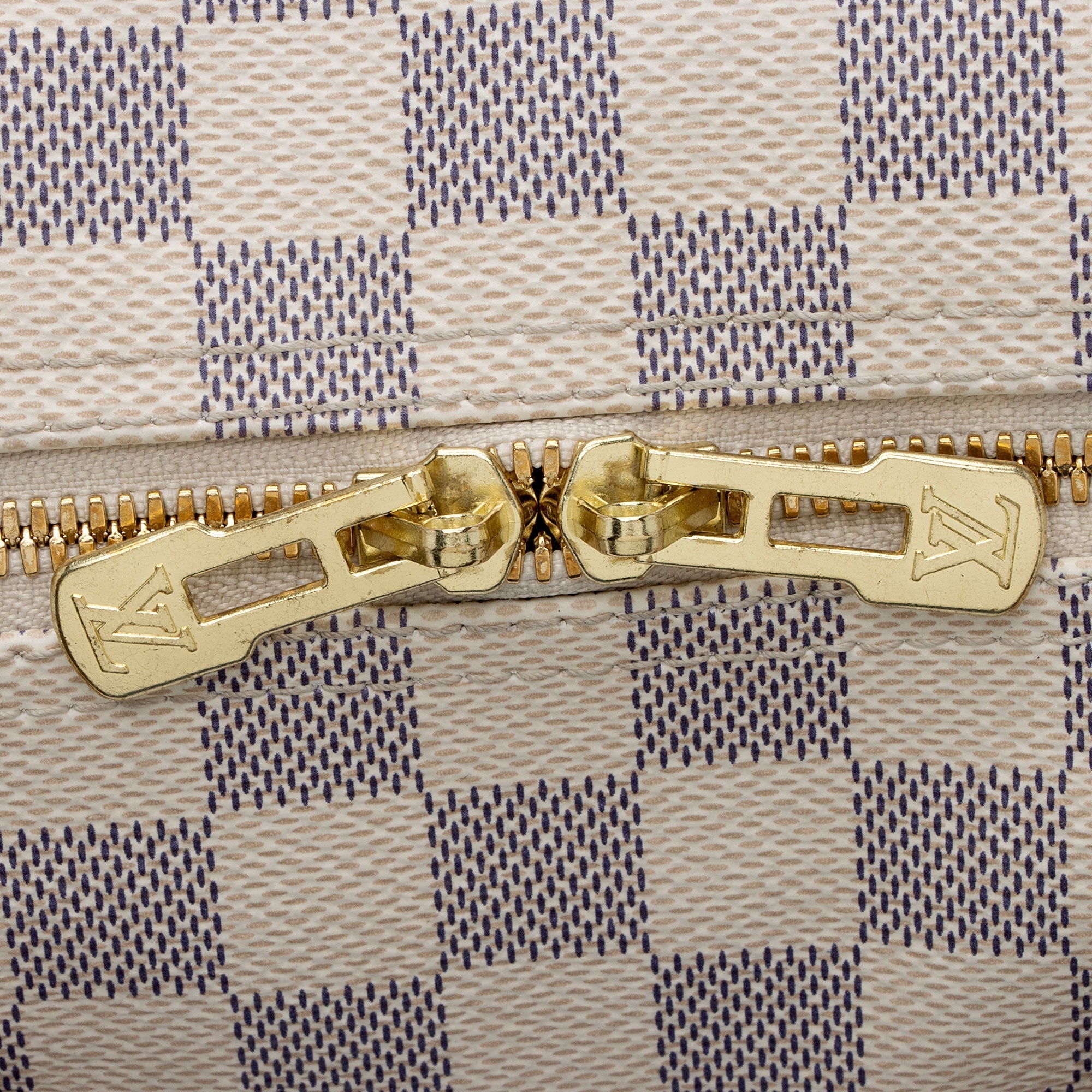 Louis Vuitton Damier Azur Speedy Bandouliere 30 Satchel (SHF-f3mAUf)