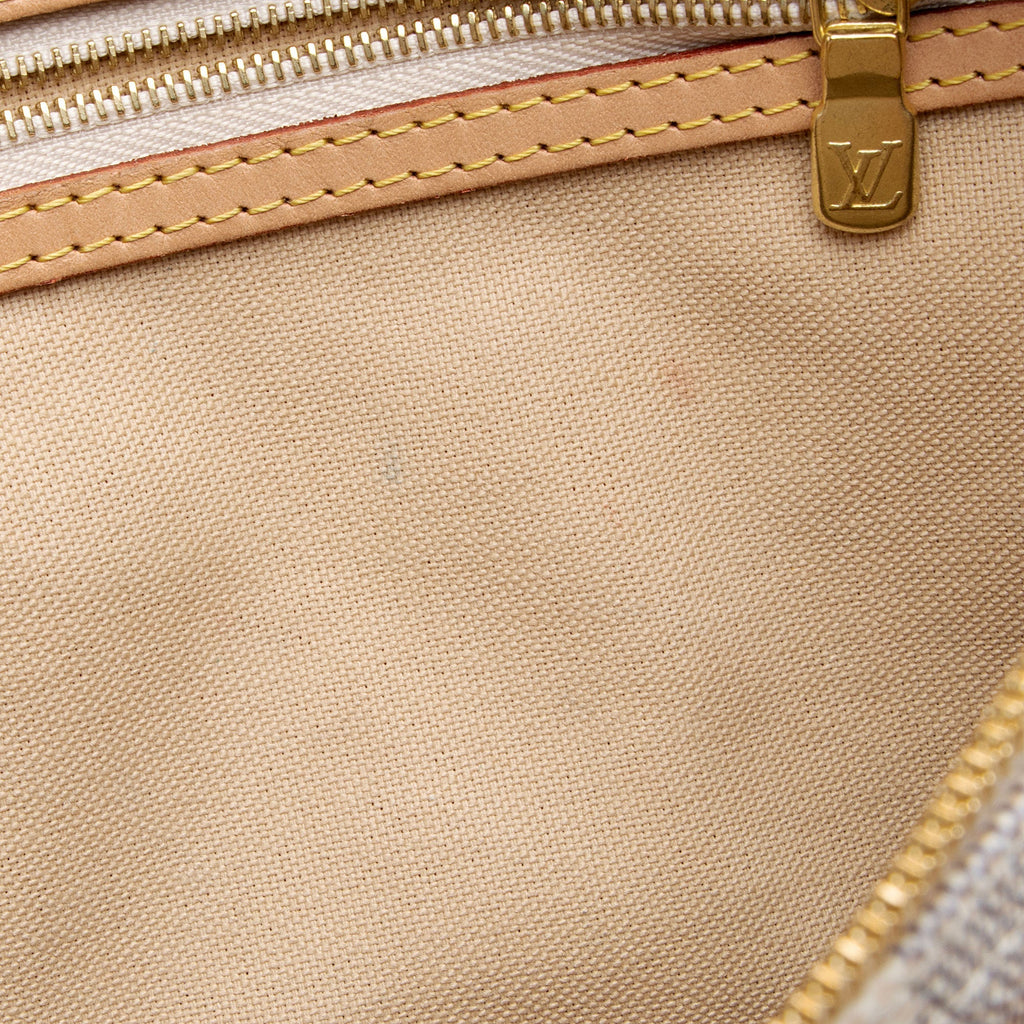 Louis Vuitton Damier Azur Speedy Bandouliere 30 Satchel (SHF-f3mAUf)