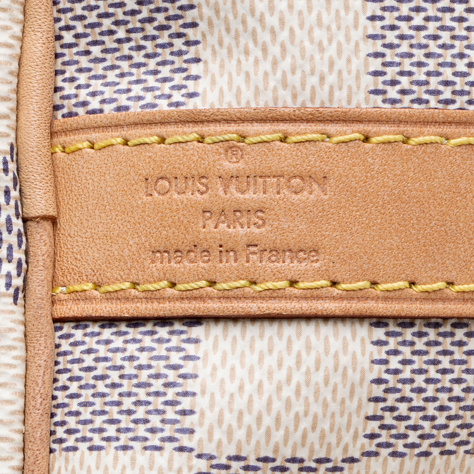 Louis Vuitton Damier Azur Speedy Bandouliere 30 Satchel (SHF-f3mAUf)