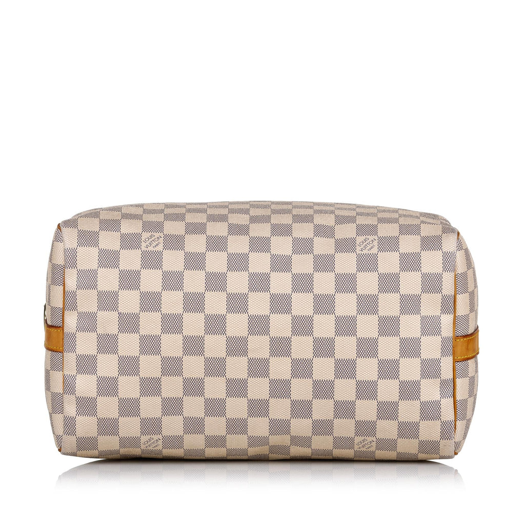 Louis Vuitton Damier Azur Speedy Bandouliere 30 (SHG-37680)
