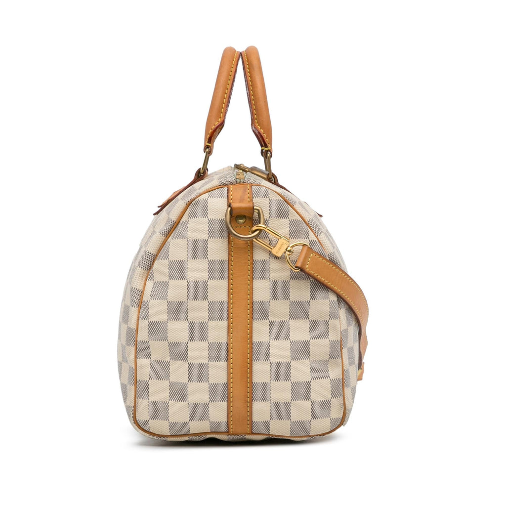 Louis Vuitton Damier Azur Speedy Bandouliere 30 (SHG-hNnwSa)