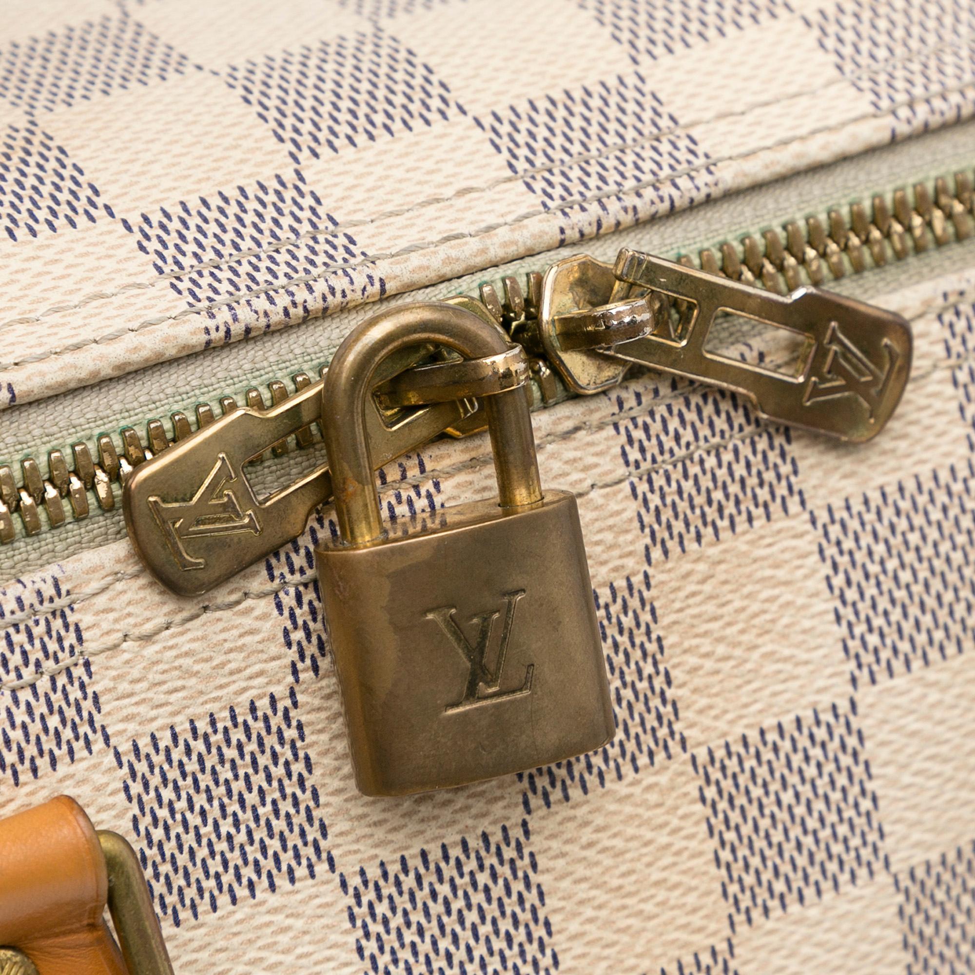 Louis Vuitton Damier Azur Speedy Bandouliere 30 (SHG-hNnwSa)