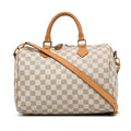 Louis Vuitton Damier Azur Speedy Bandouliere 30 (SHG-hNnwSa)