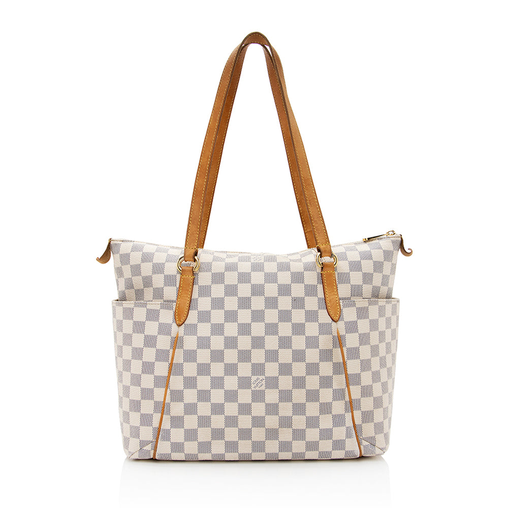 Louis Vuitton Damier Azur Totally MM Tote (SHF-21456)