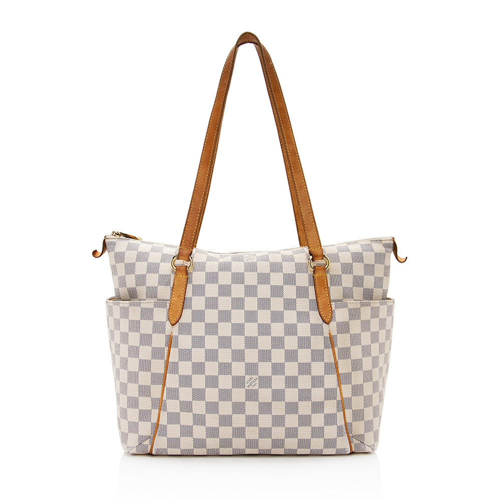 Louis Vuitton Damier Azur Totally MM Tote (SHF-21456)