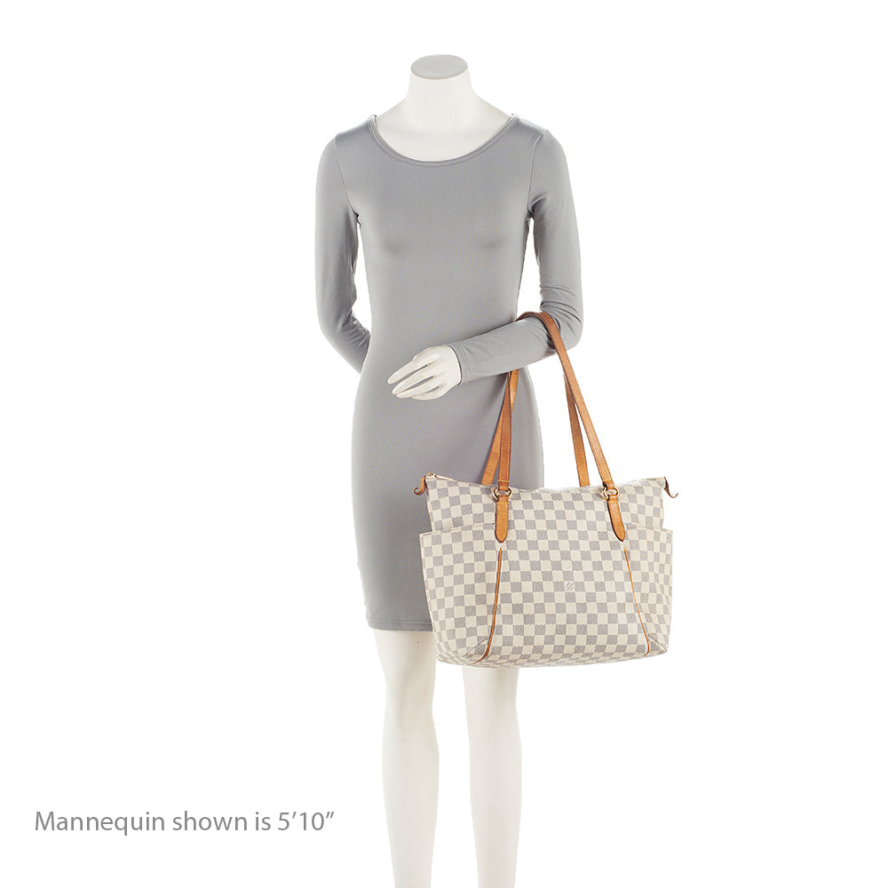 Louis Vuitton Damier Azur Totally MM Tote (SHF-21456)