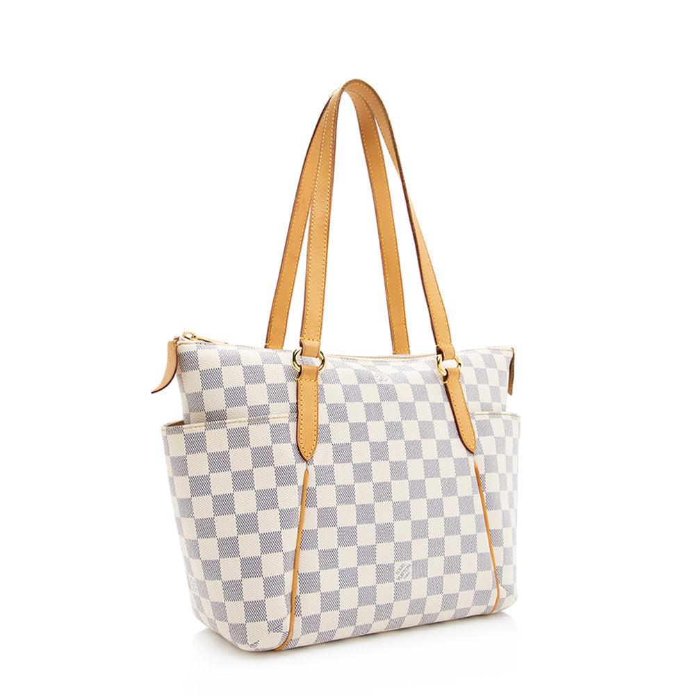 Louis Vuitton Damier Azur Totally PM Tote (SHF-19632)