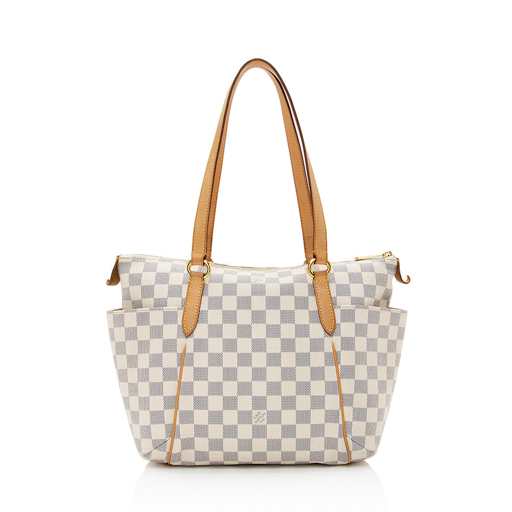 Louis Vuitton Damier Azur Totally PM Tote (SHF-20691)