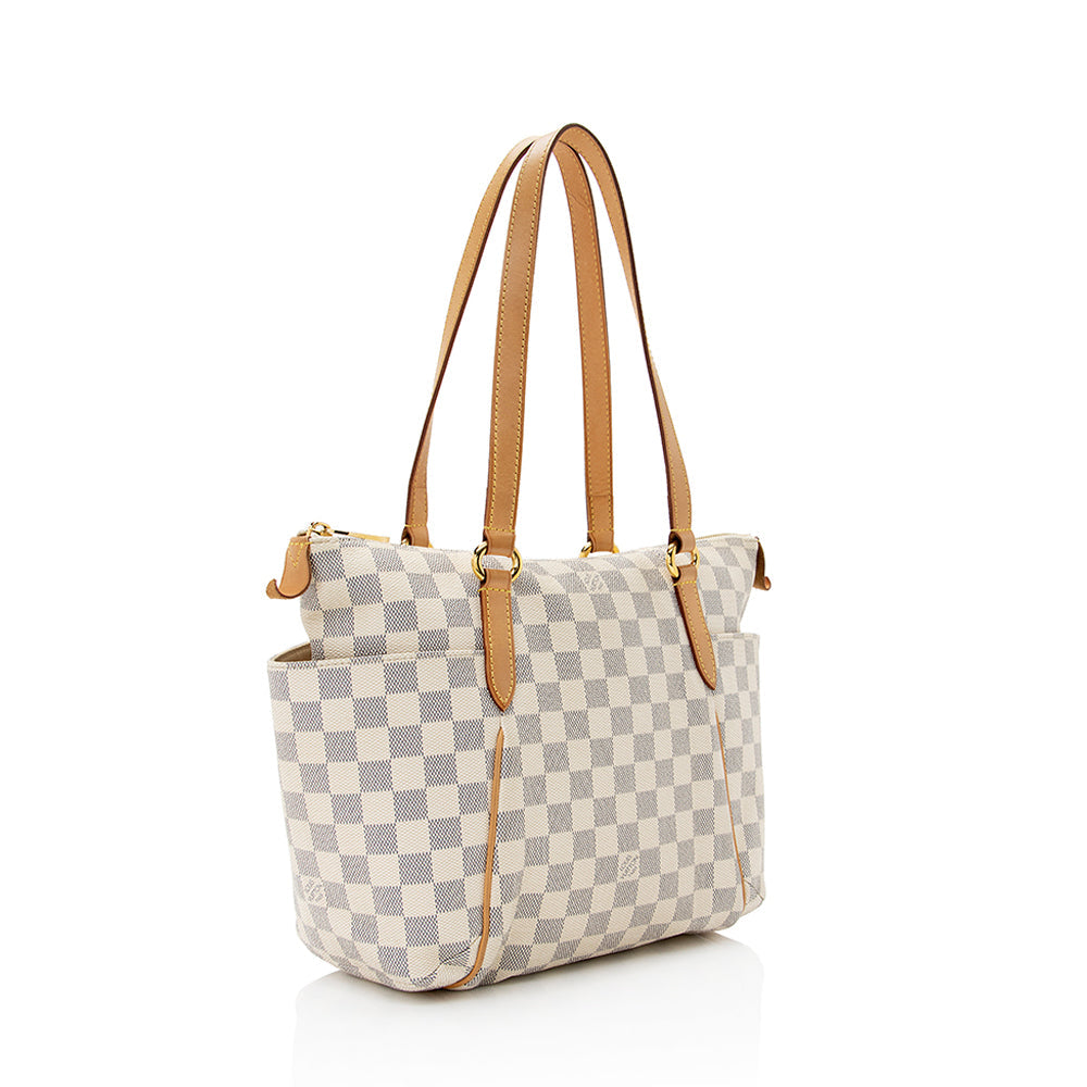 Louis Vuitton Damier Azur Totally PM Tote (SHF-20691)