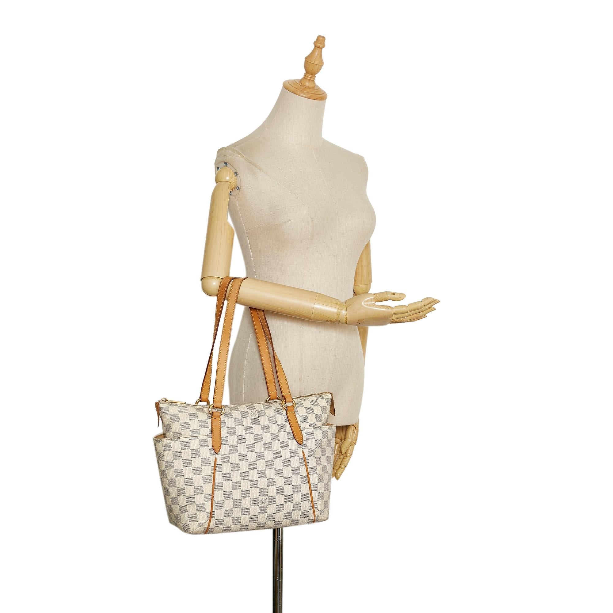 Louis Vuitton Damier Azur Totally PM (SHG-uTMO4x)
