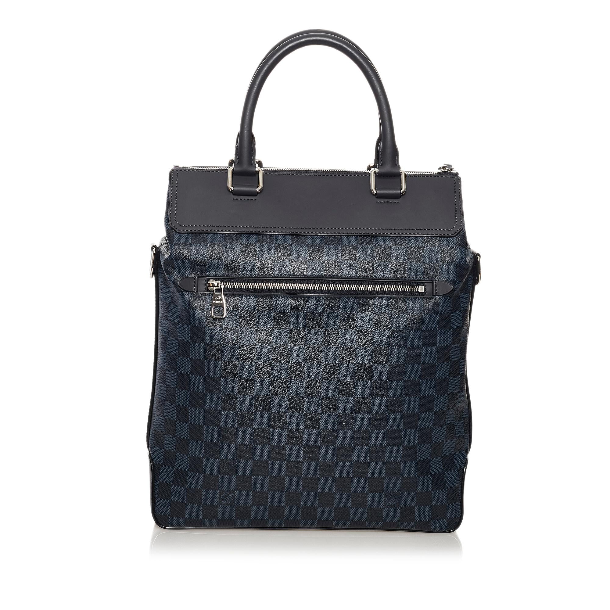 Louis Vuitton Damier Cobalt Greenwich Satchel (SHG-36686)