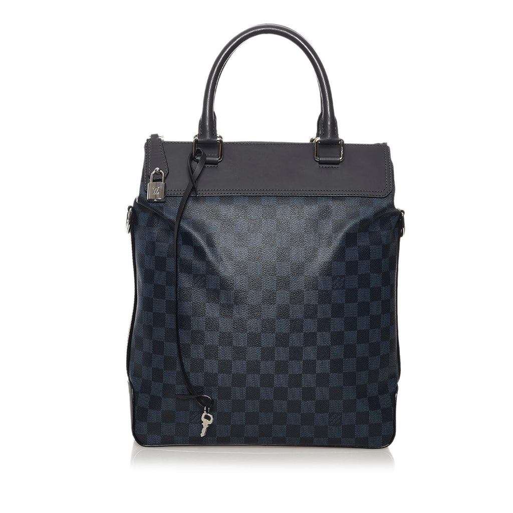 Louis Vuitton Damier Cobalt Greenwich Satchel (SHG-36686)