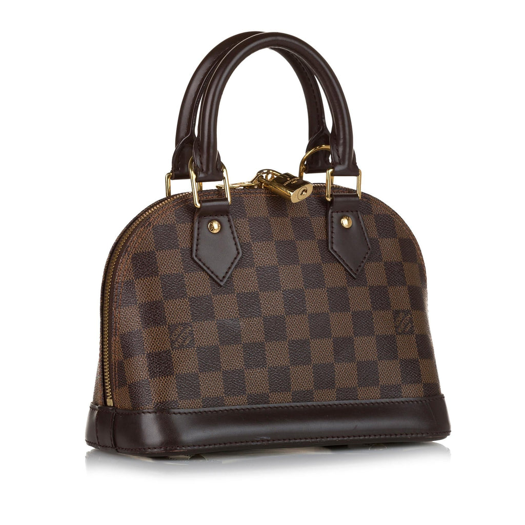 Louis Vuitton Damier Ebene Alma BB (SHG-35323)