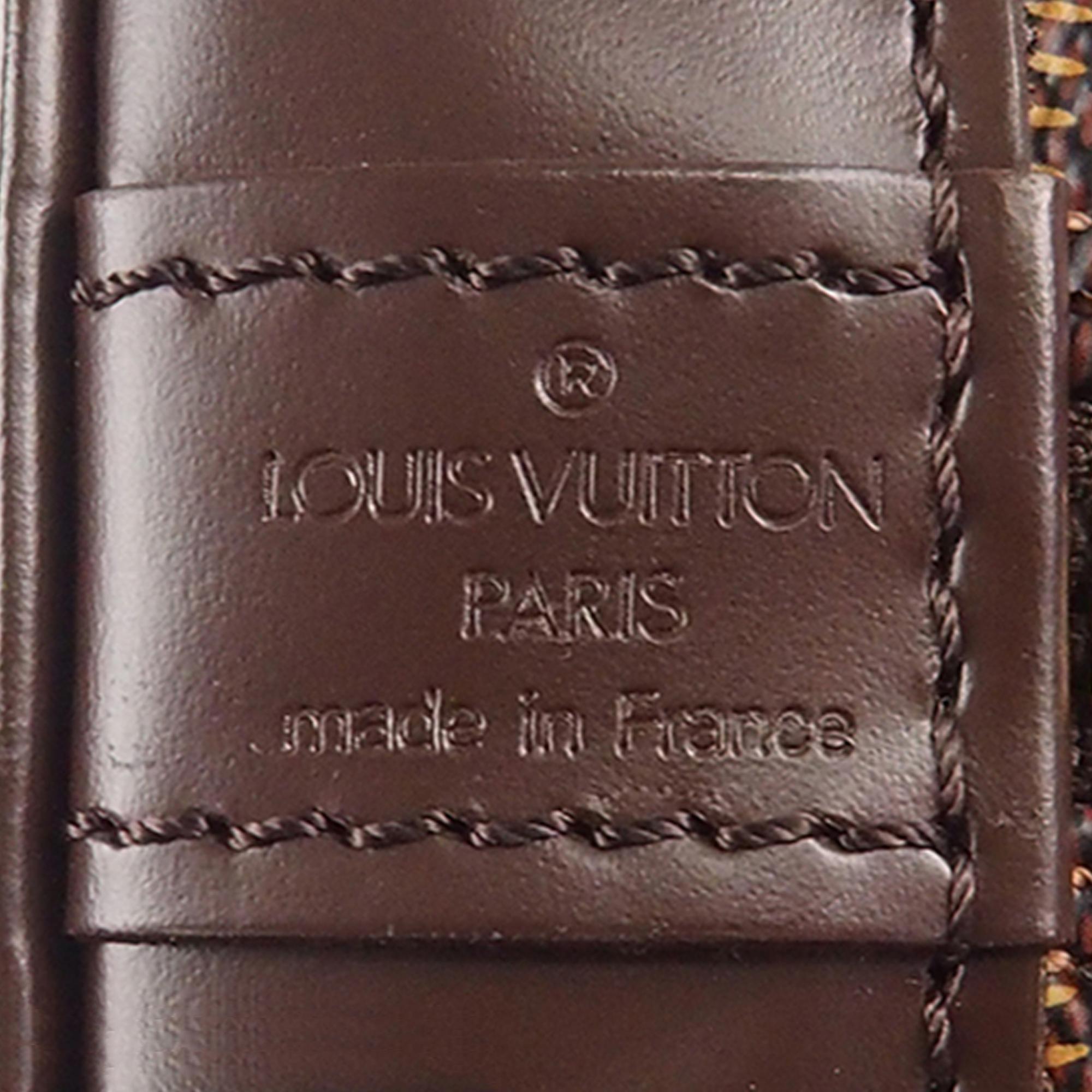 Louis Vuitton Damier Ebene Alma MM (SHG-35649)