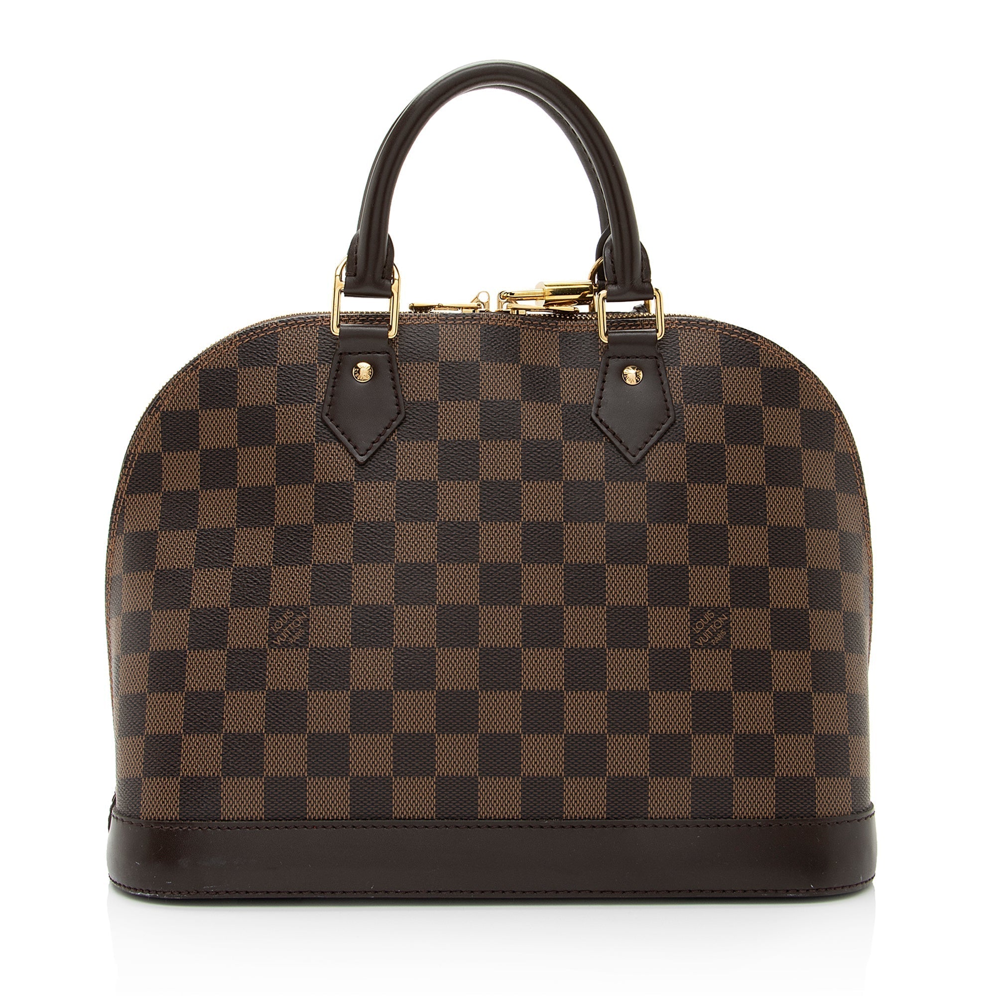 Louis Vuitton Damier Ebene Alma PM Satchel (SHF-C6OmV8)