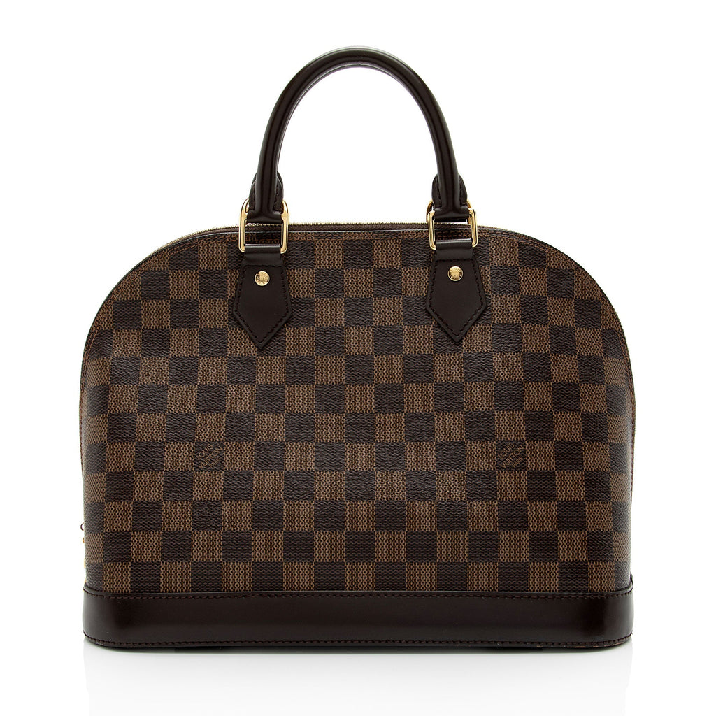 Louis Vuitton Damier Ebene Alma PM Satchel (SHF-e3xg0t)