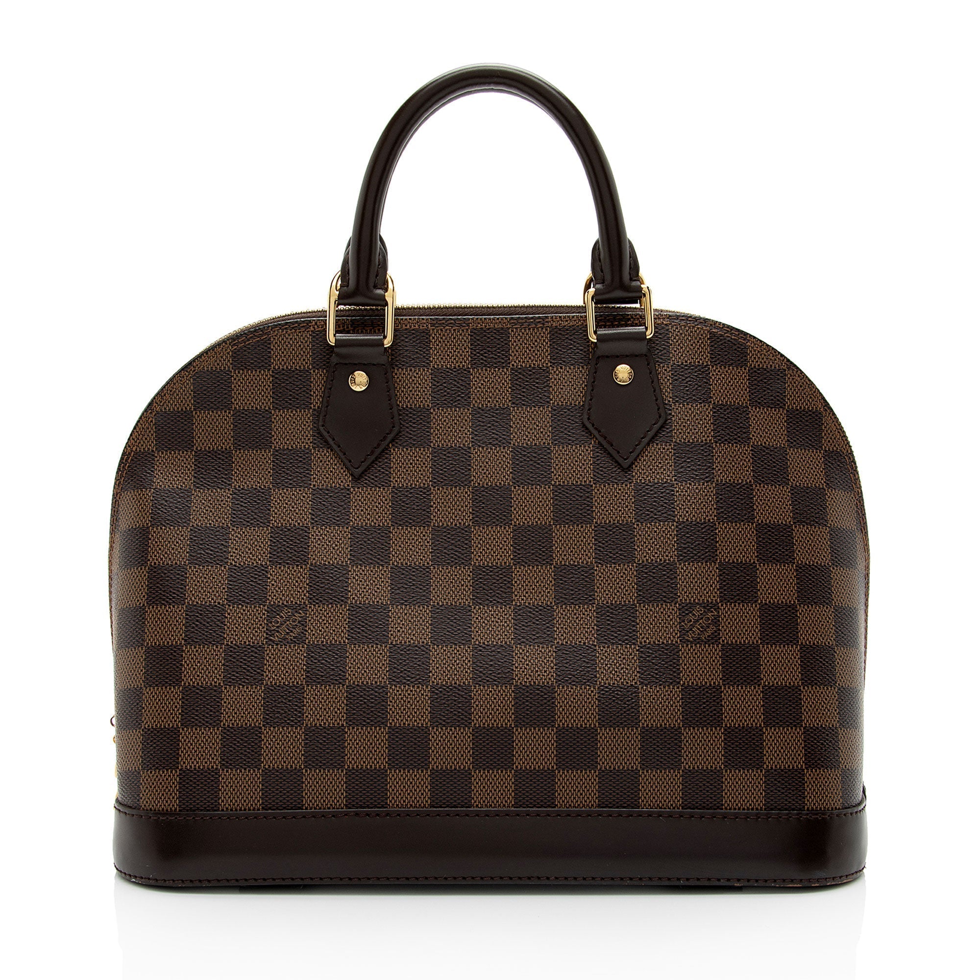 Louis Vuitton Damier Ebene Alma PM Satchel (SHF-e3xg0t)