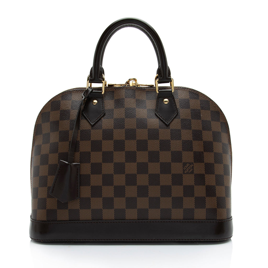 Louis Vuitton Damier Ebene Alma PM Satchel (SHF-e3xg0t)