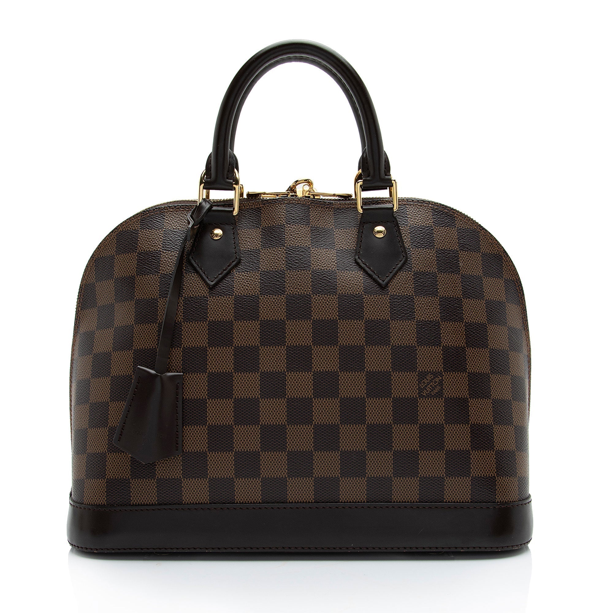 Louis Vuitton Damier Ebene Alma PM Satchel (SHF-e3xg0t)