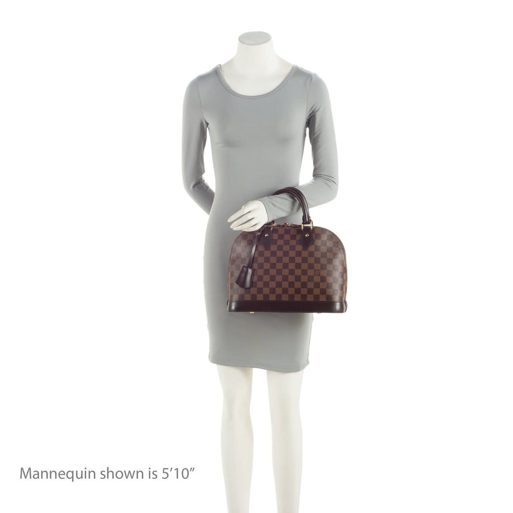 Louis Vuitton Damier Ebene Alma PM Satchel (SHF-e3xg0t)