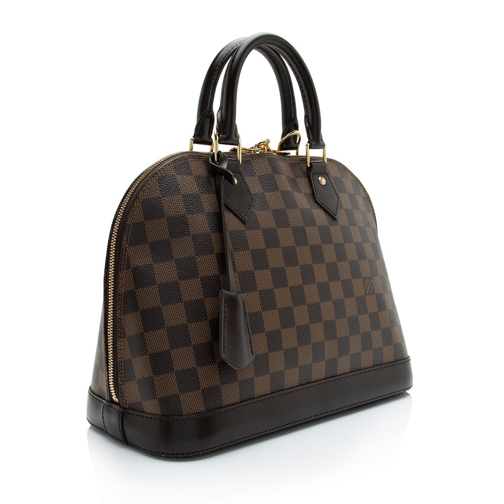Louis Vuitton Damier Ebene Alma PM Satchel (SHF-e3xg0t)
