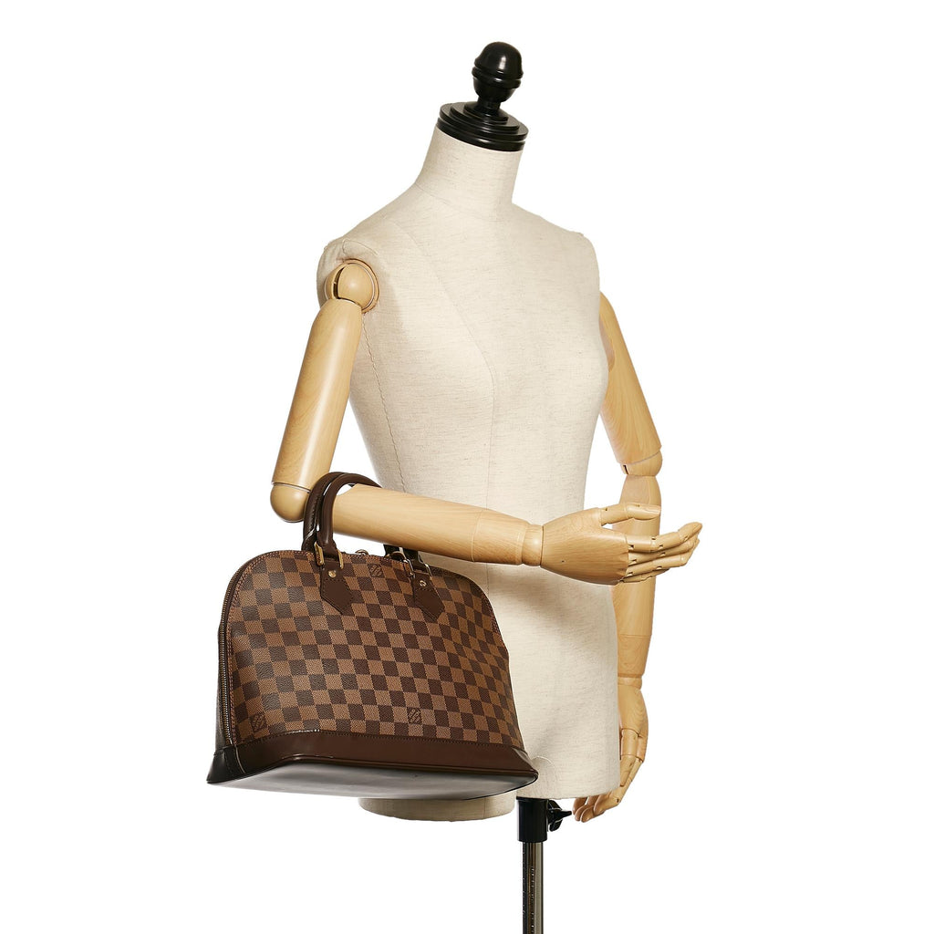 Louis Vuitton Damier Ebene Alma PM (SHG-34434)