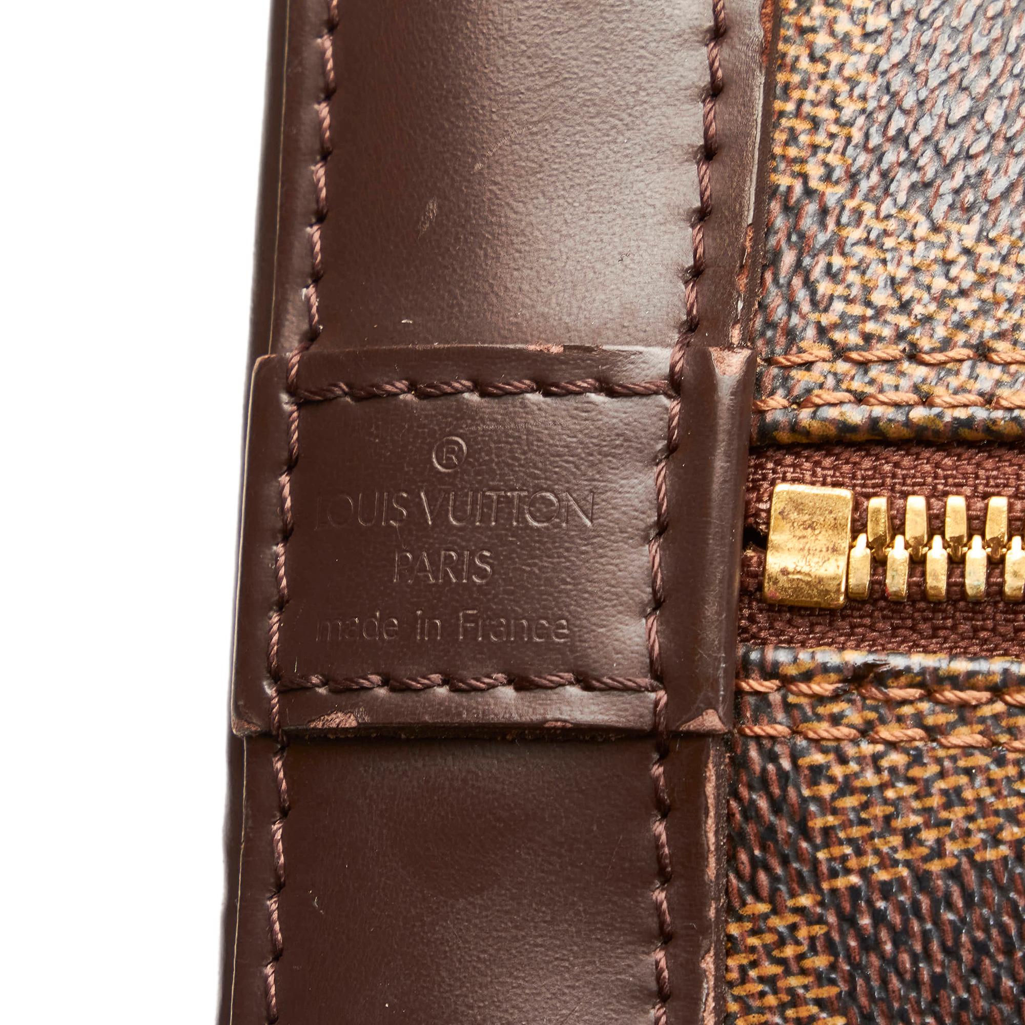Louis Vuitton Damier Ebene Alma PM (SHG-36273)