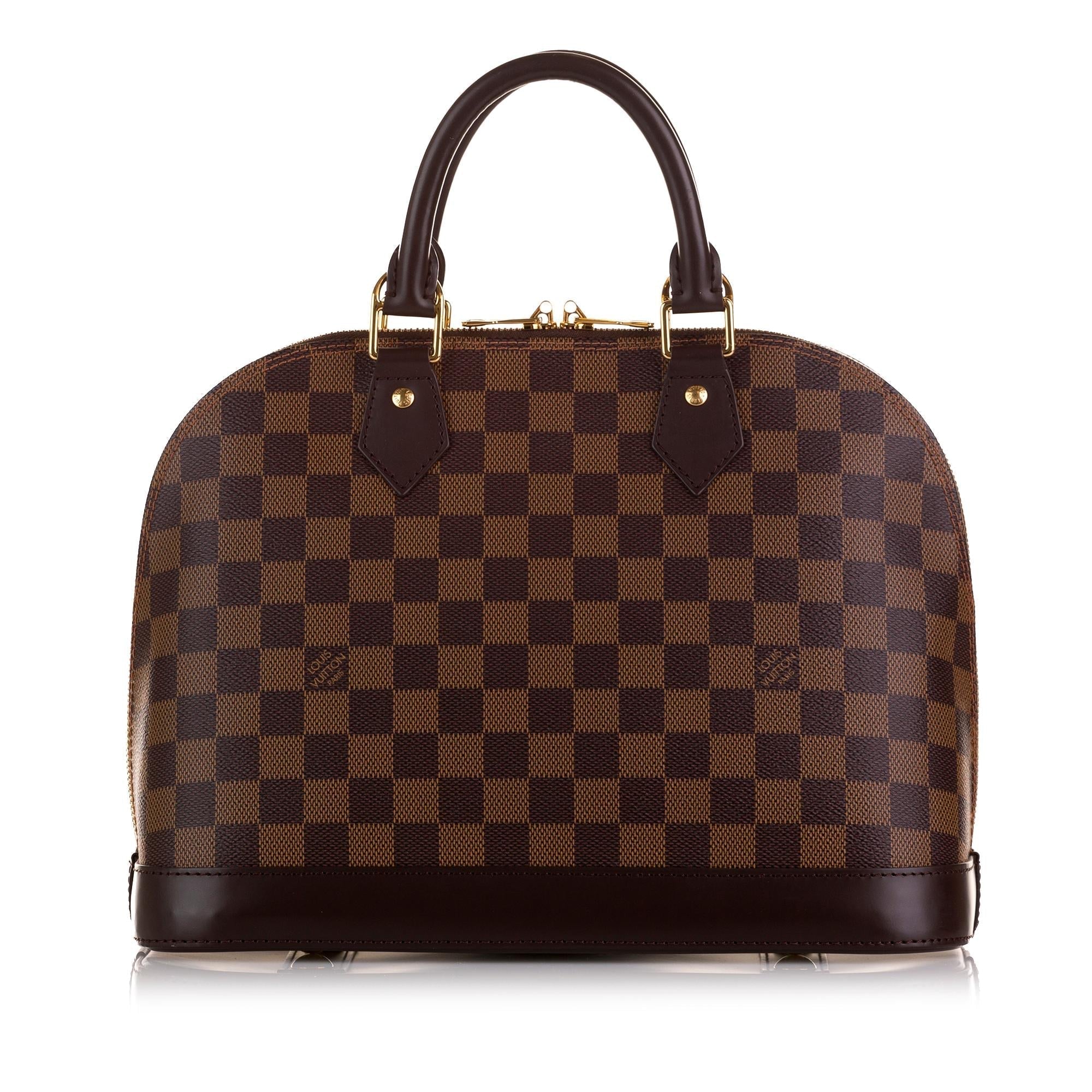 Louis Vuitton Damier Ebene Alma PM (SHG-cYAABt)