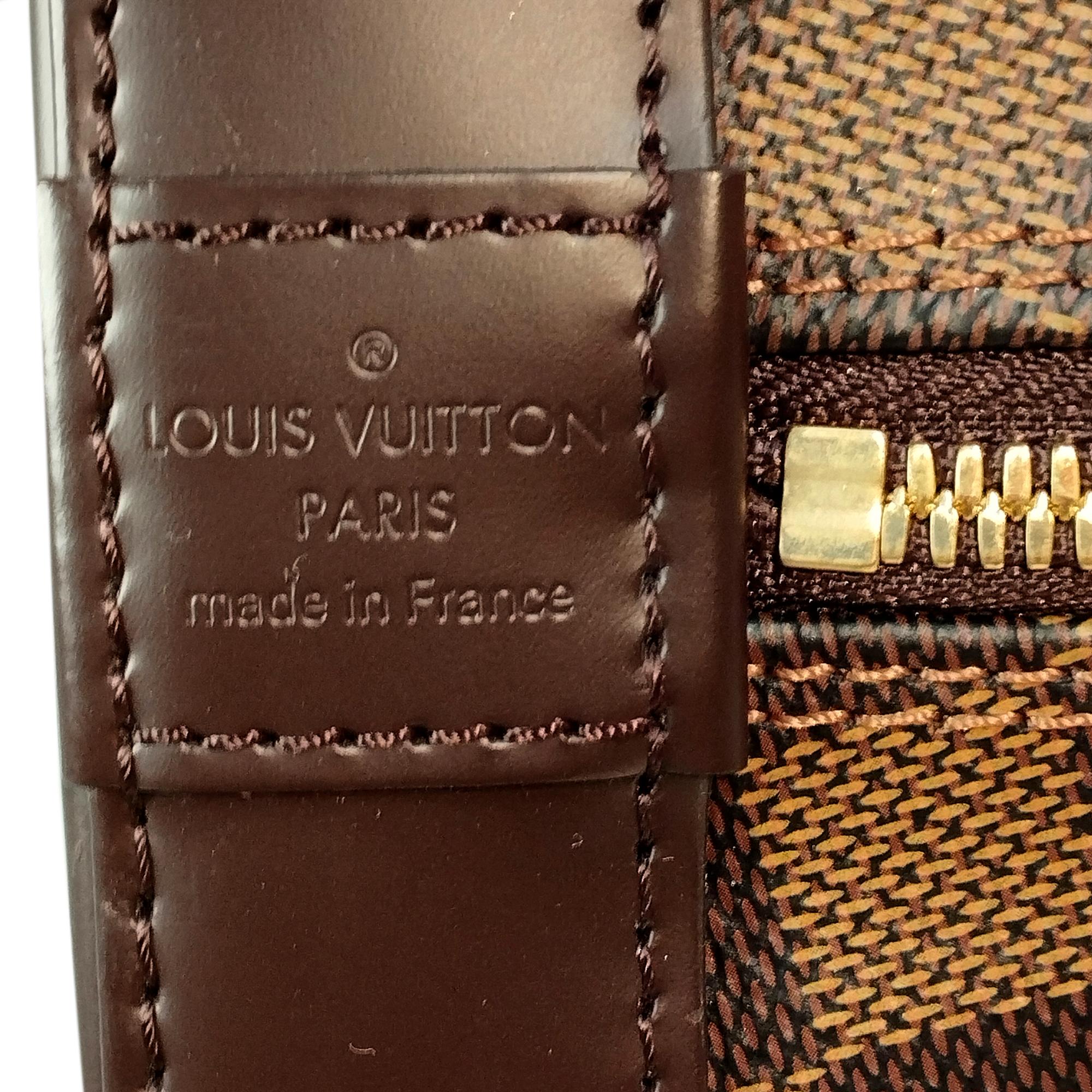 Louis Vuitton Damier Ebene Alma PM (SHG-cYAABt)