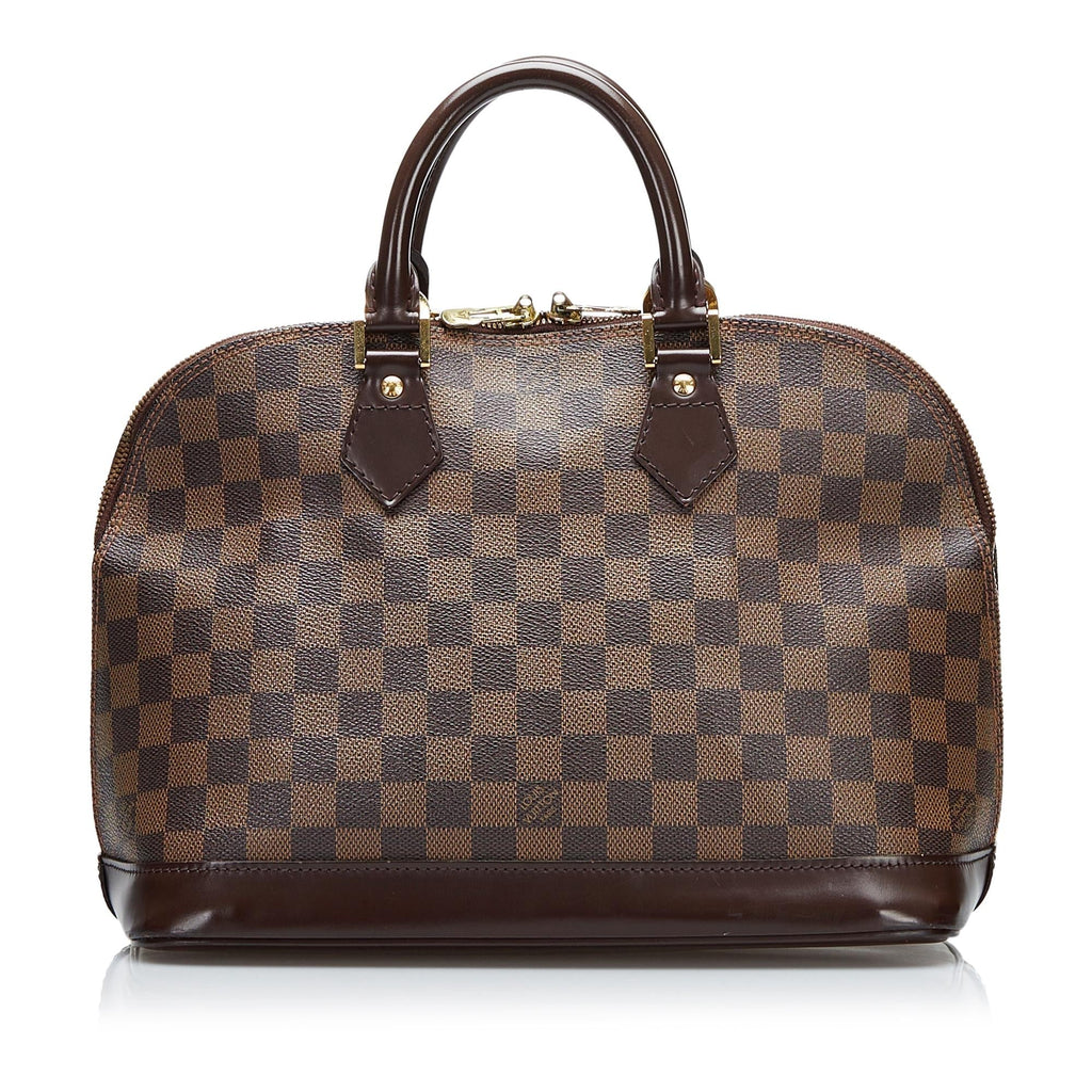 Louis Vuitton Damier Ebene Alma PM (SHG-ya9NqA)