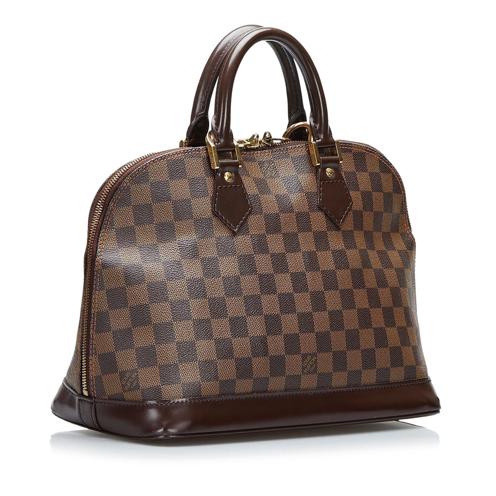 Louis Vuitton Damier Ebene Alma PM (SHG-ya9NqA)