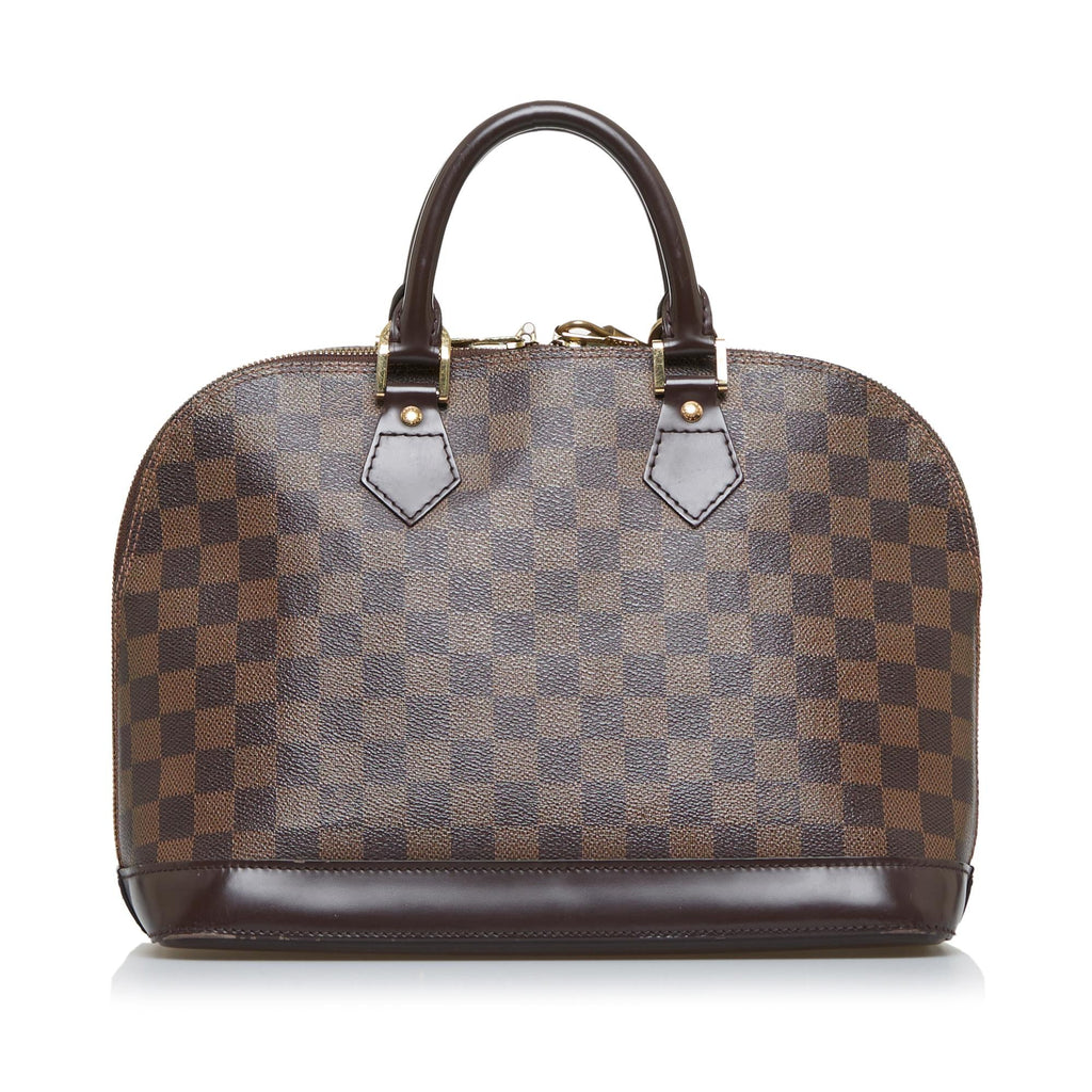 Louis Vuitton Damier Ebene Alma PM (SHG-Rfr27D)