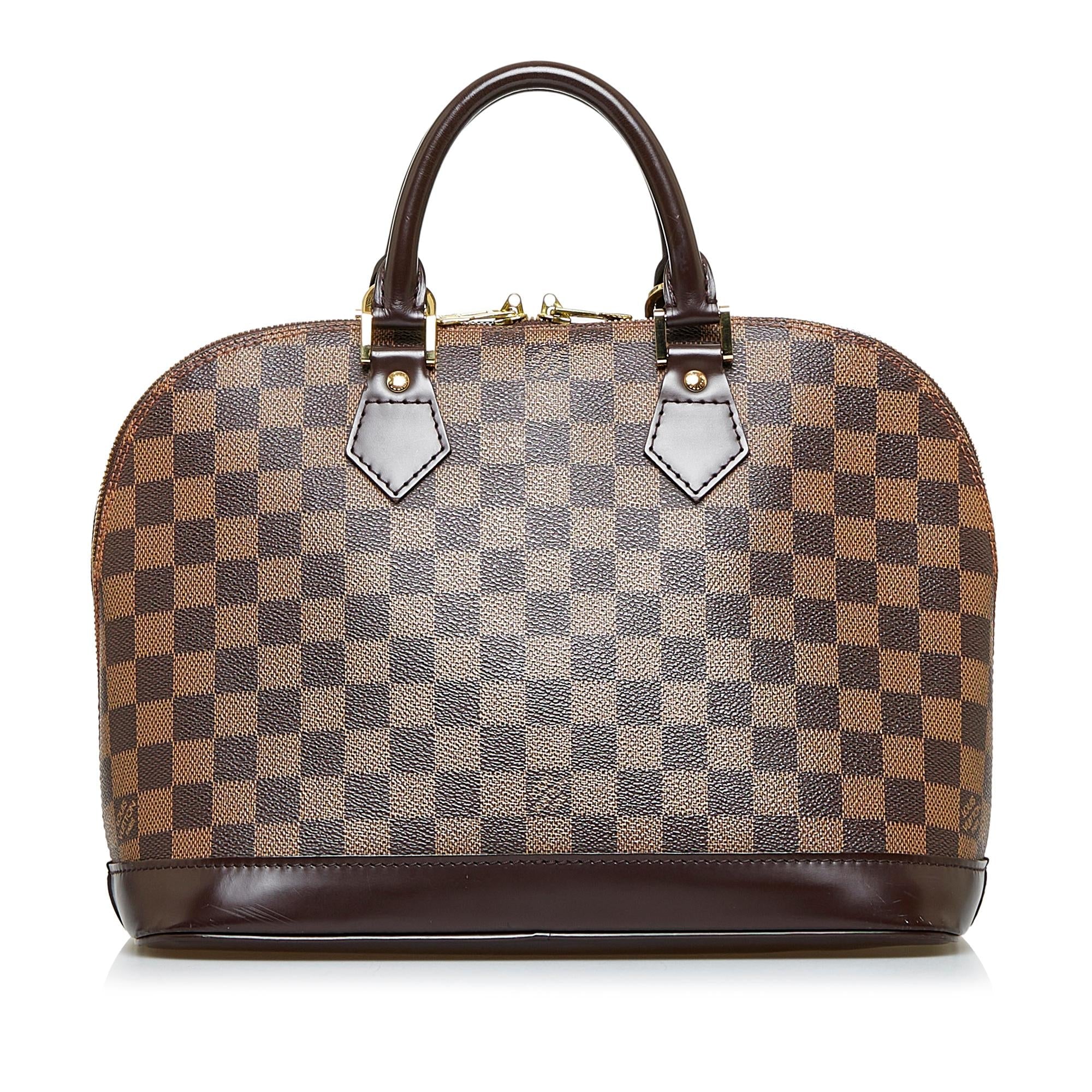 Louis Vuitton Damier Ebene Alma PM (SHG-0R6H3C)