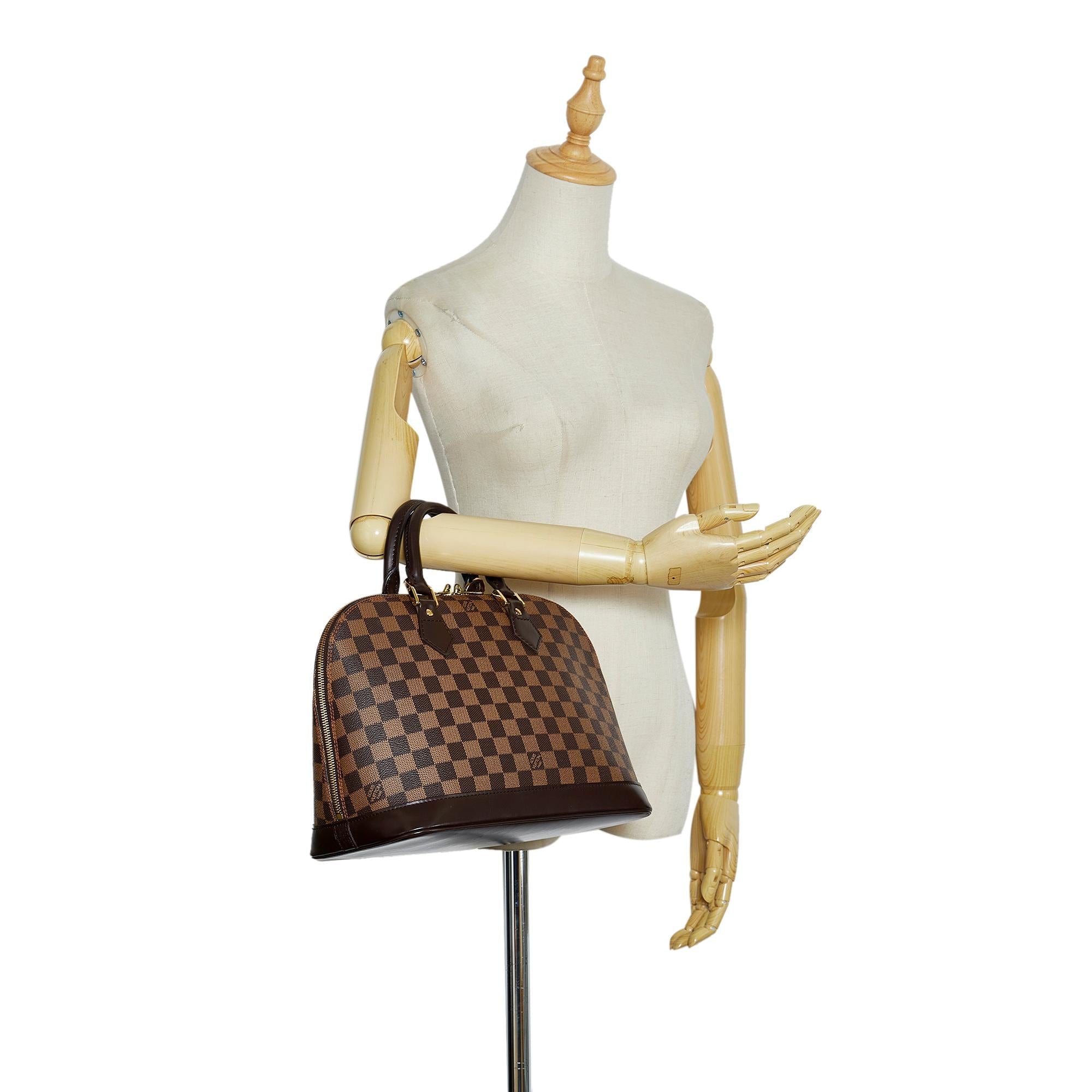 Louis Vuitton Damier Ebene Alma PM (SHG-0R6H3C)
