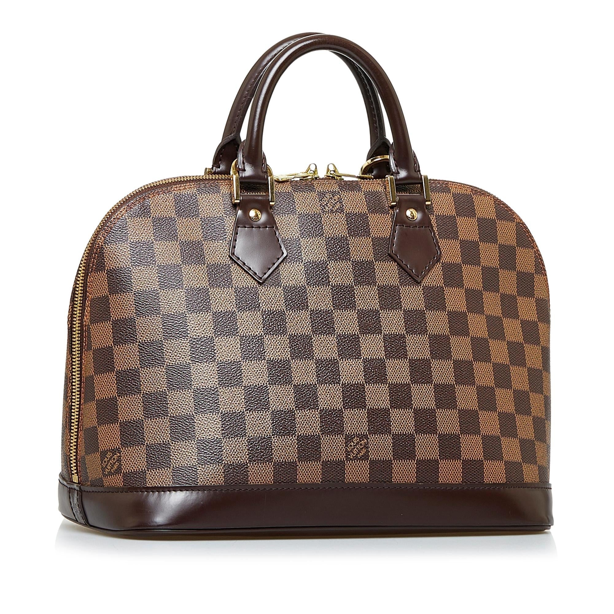 Louis Vuitton Damier Ebene Alma PM (SHG-0R6H3C)
