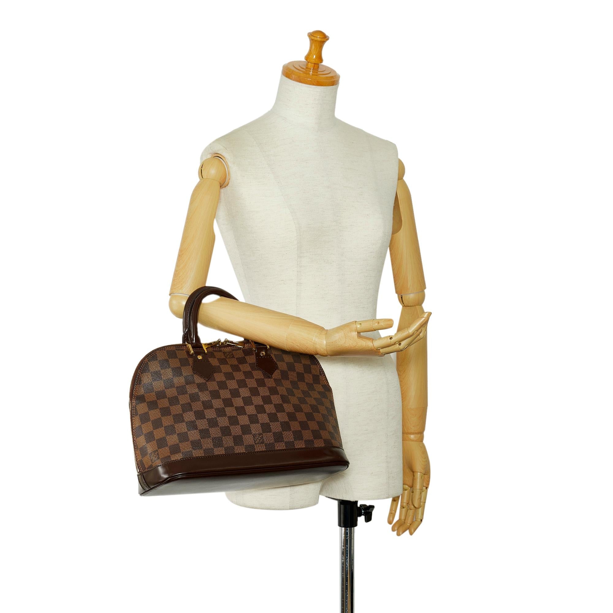 Louis Vuitton Damier Ebene Alma PM (SHG-UKMpFN)
