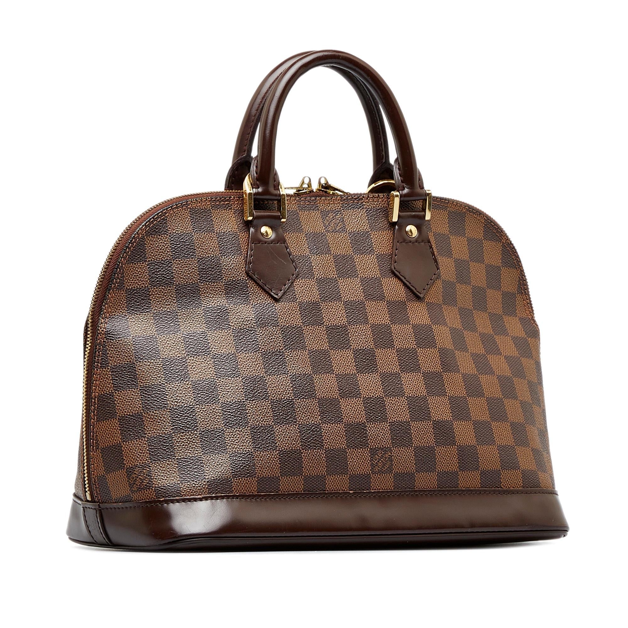 Louis Vuitton Damier Ebene Alma PM (SHG-UKMpFN)