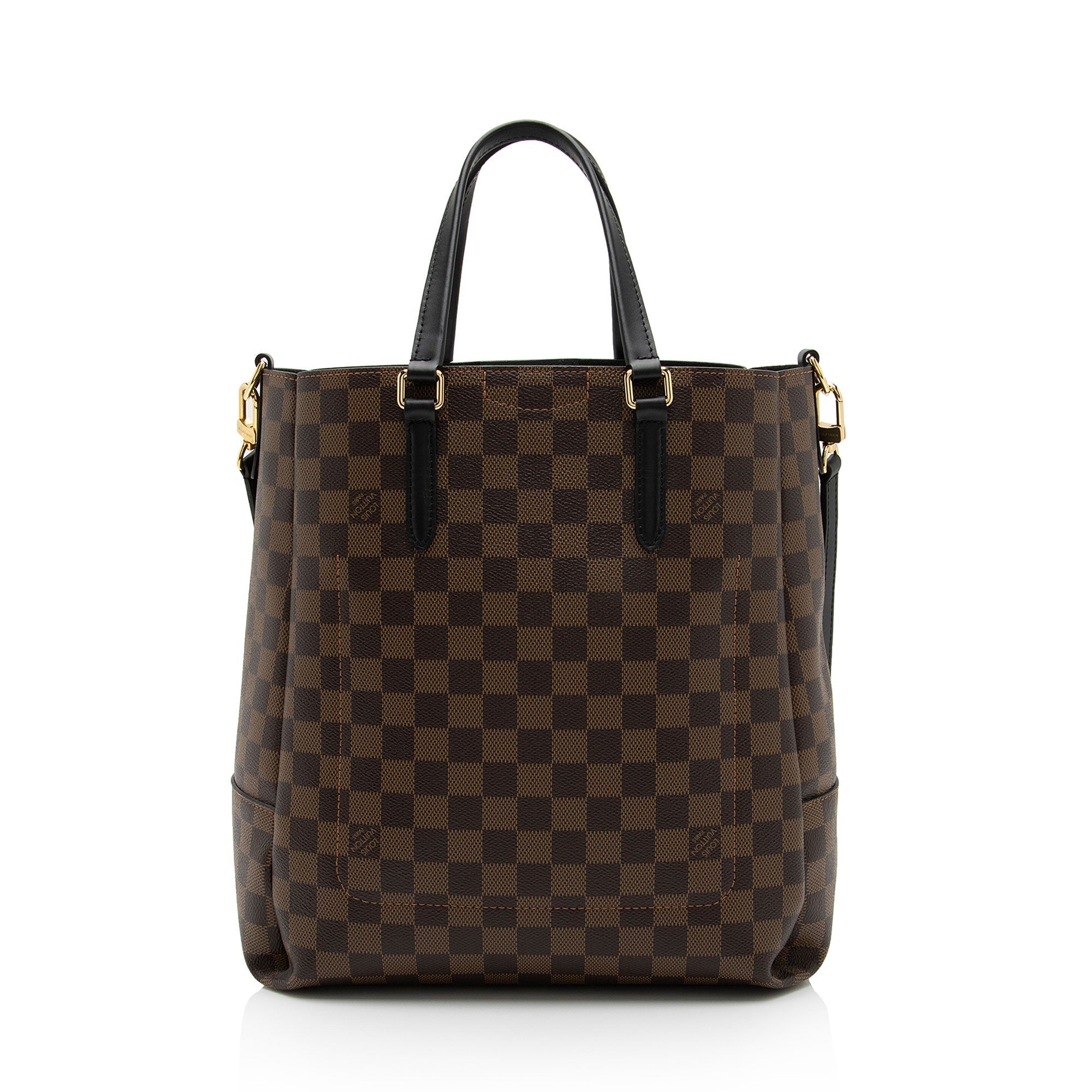 Louis Vuitton Damier Ebene Belmont MM Tote (SHF-F2YBxO)