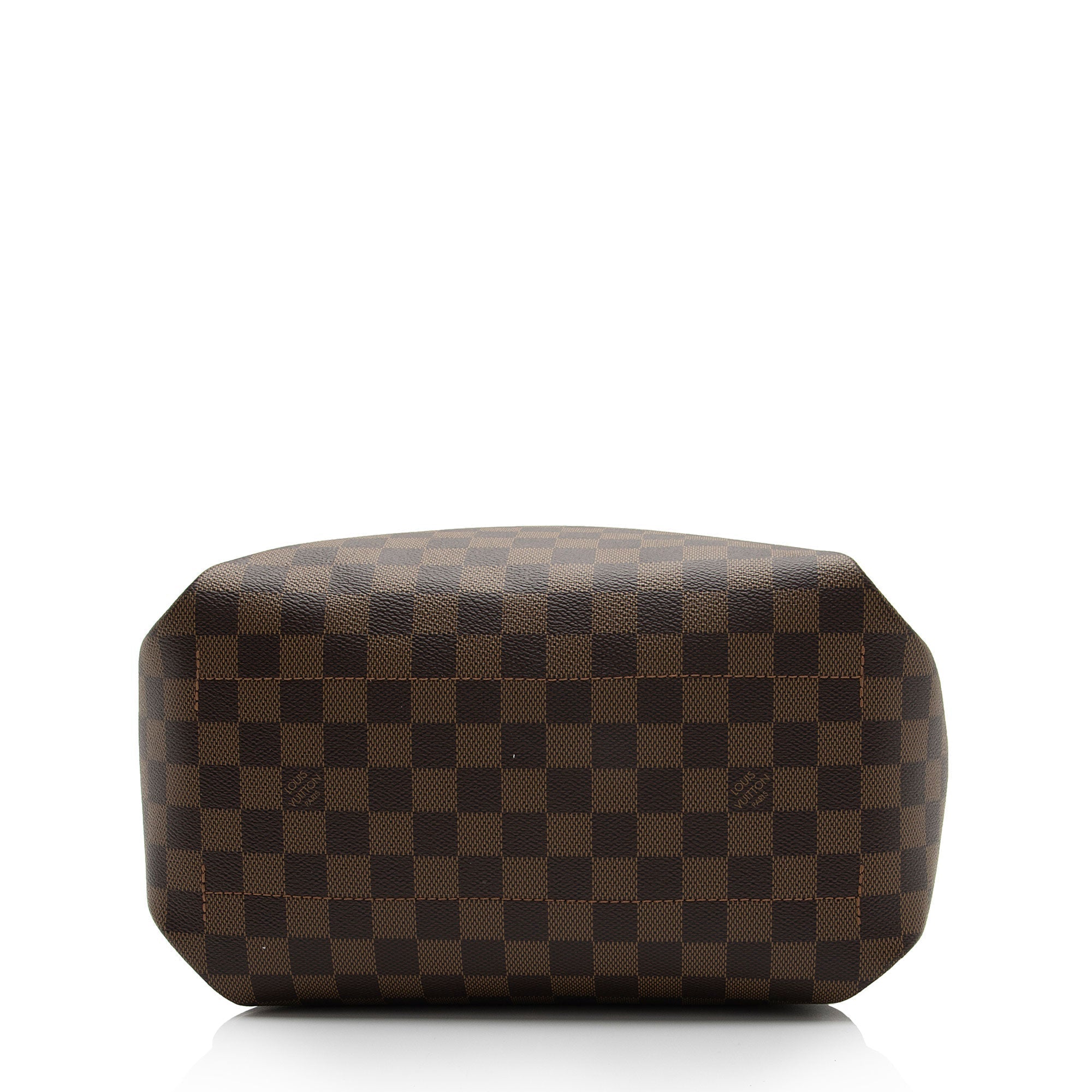 Louis Vuitton Damier Ebene Belmont MM Tote (SHF-F2YBxO)