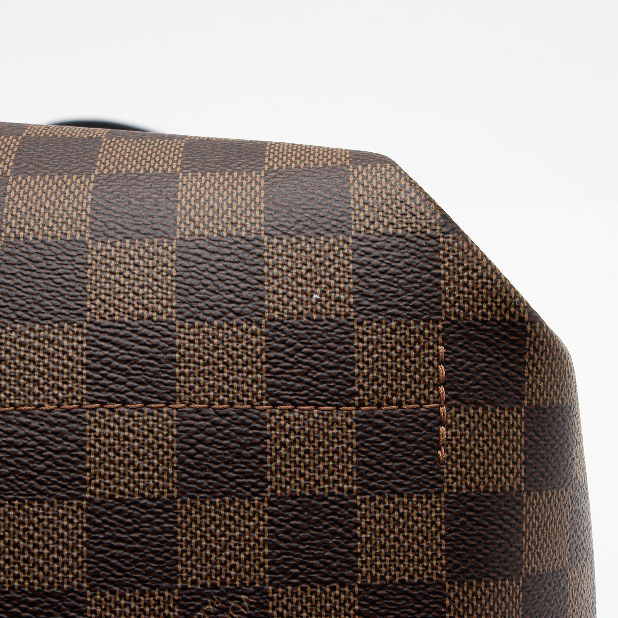 Louis Vuitton Damier Ebene Belmont MM Tote (SHF-F2YBxO)