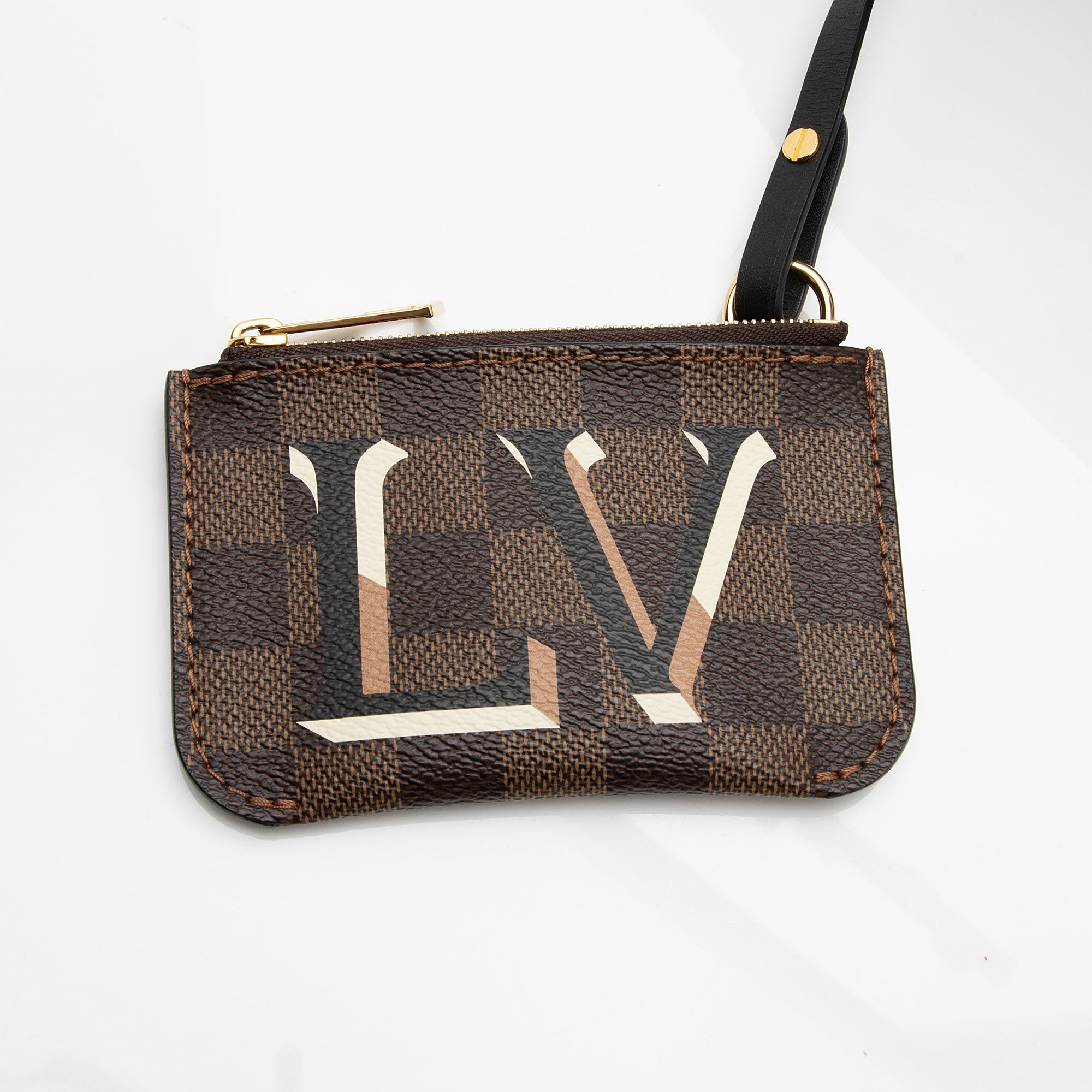Louis Vuitton Damier Ebene Belmont MM Tote (SHF-F2YBxO)