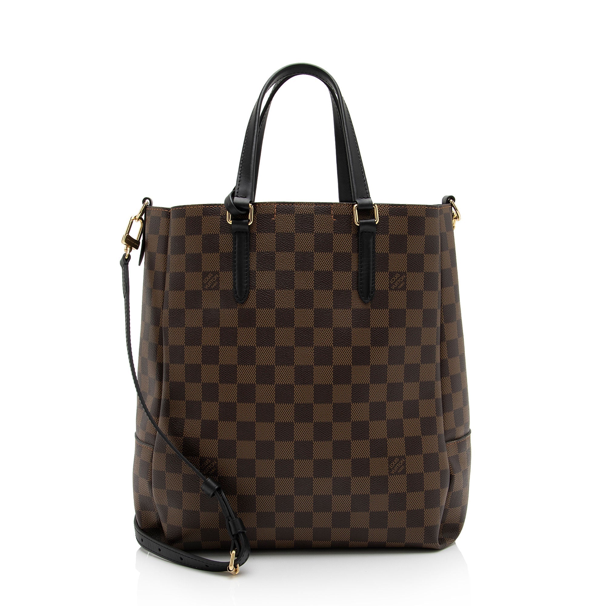 Louis Vuitton Damier Ebene Belmont MM Tote (SHF-F2YBxO)