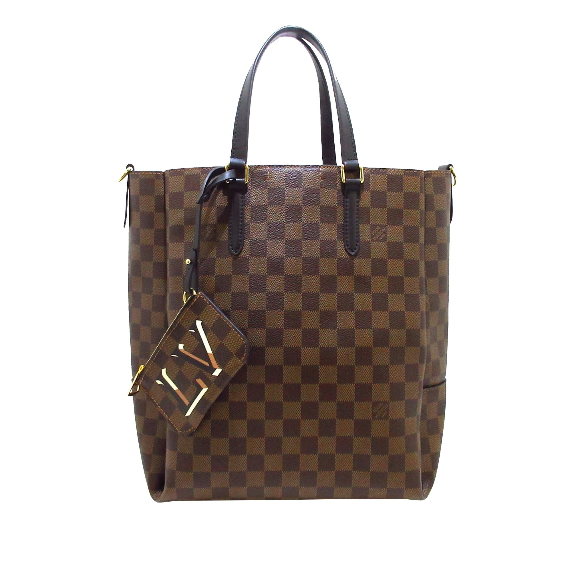 Louis Vuitton Damier Ebene Belmont MM (SHG-yMXfT4)