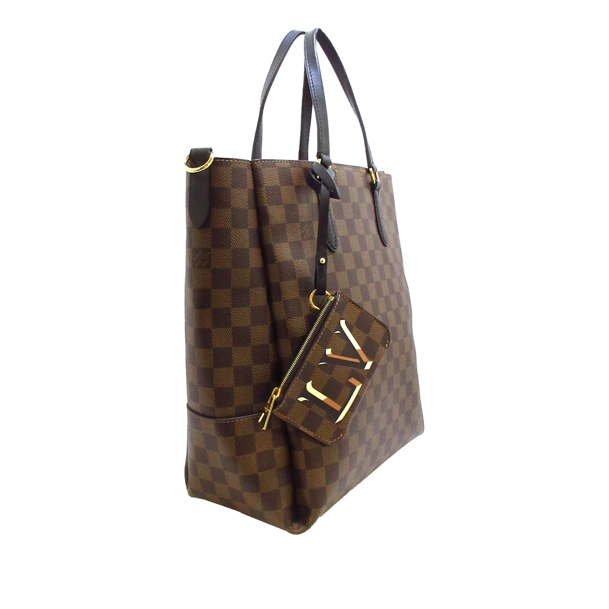 Louis Vuitton Damier Ebene Belmont MM (SHG-yMXfT4)