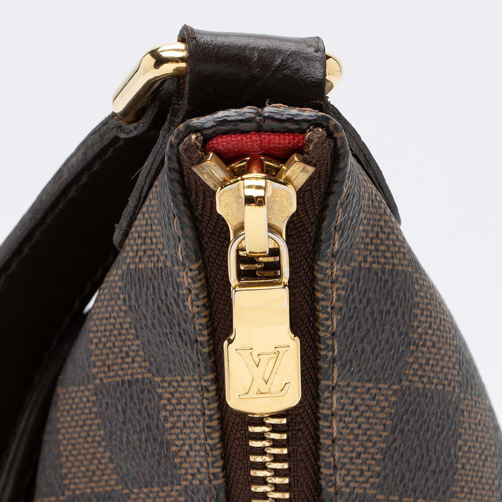Louis Vuitton Damier Ebene Bloomsbury PM Shoulder Bag (SHF-cxTDDz)