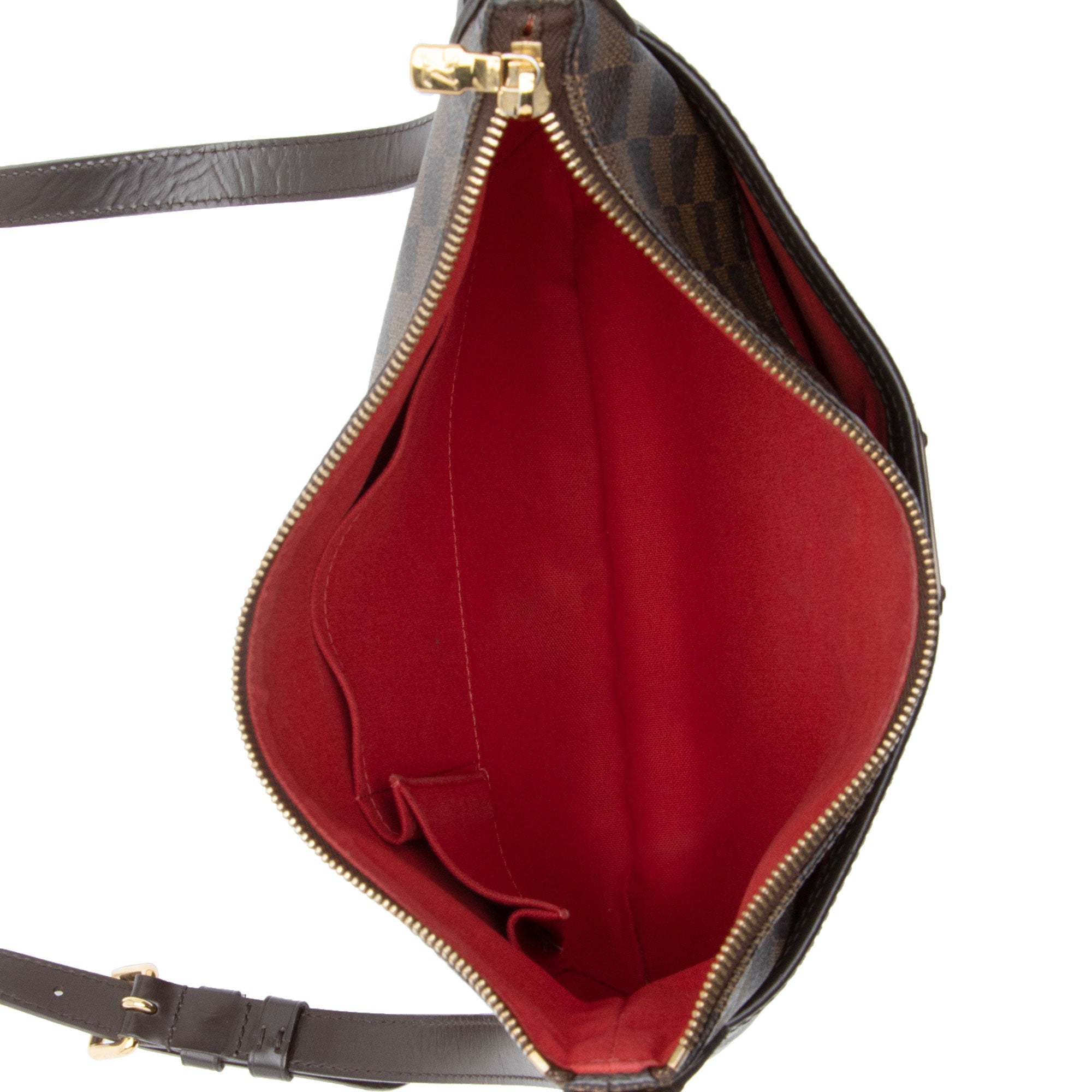 Louis Vuitton Damier Ebene Bloomsbury PM Shoulder Bag (SHF-cxTDDz)