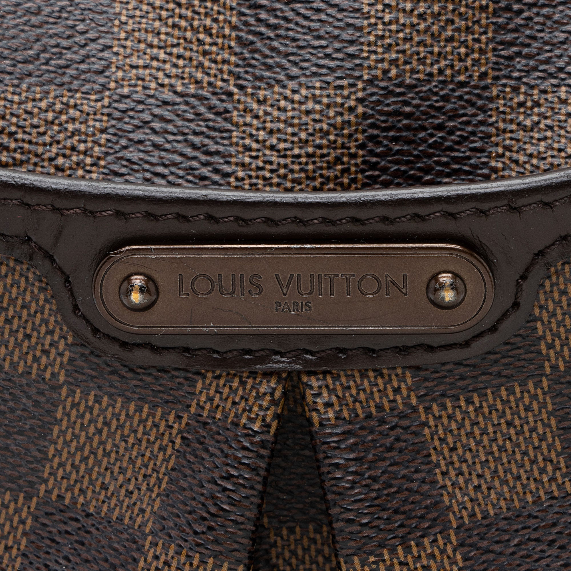 Louis Vuitton Damier Ebene Bloomsbury PM Shoulder Bag (SHF-cxTDDz)