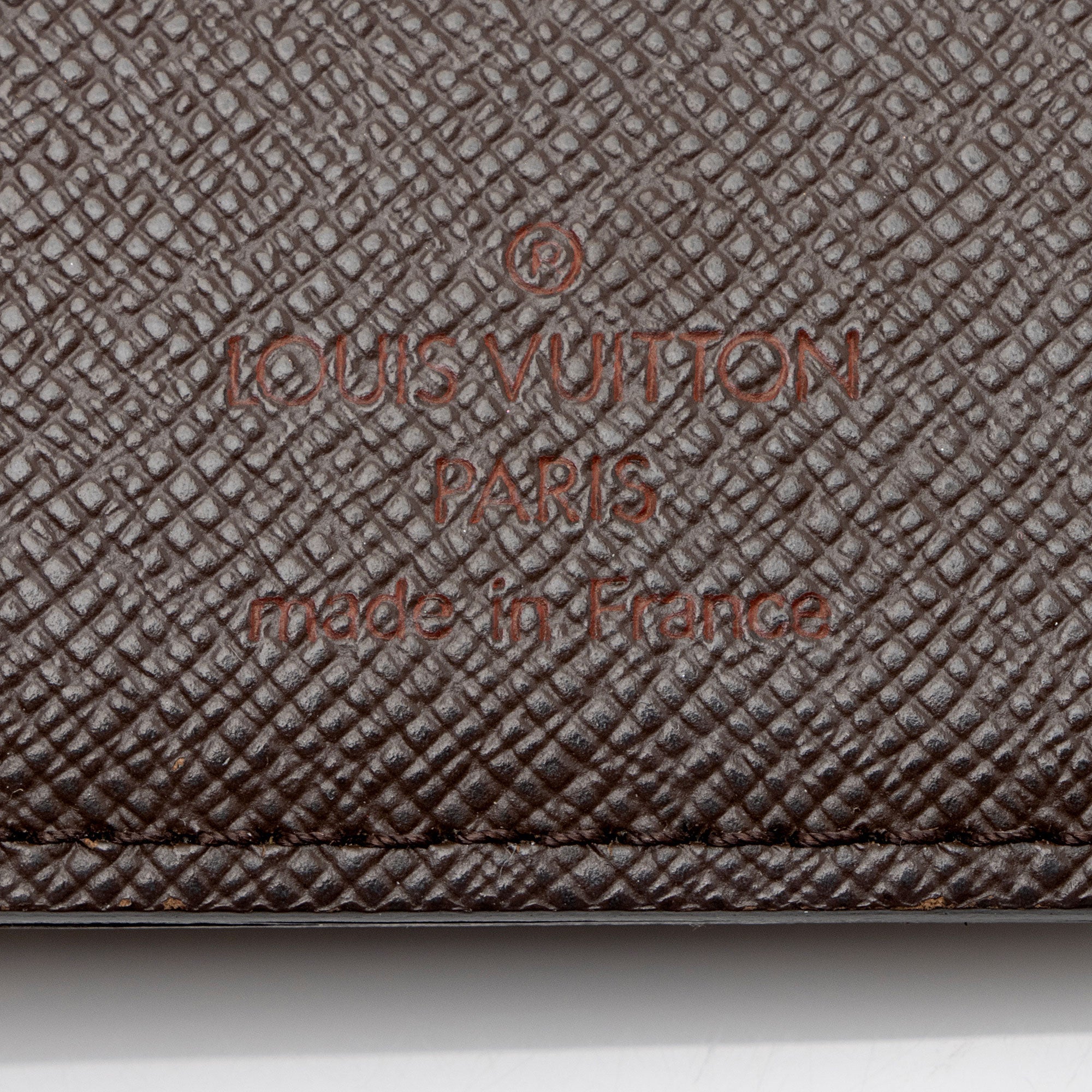 Louis Vuitton Damier Ebene Brazza Wallet
