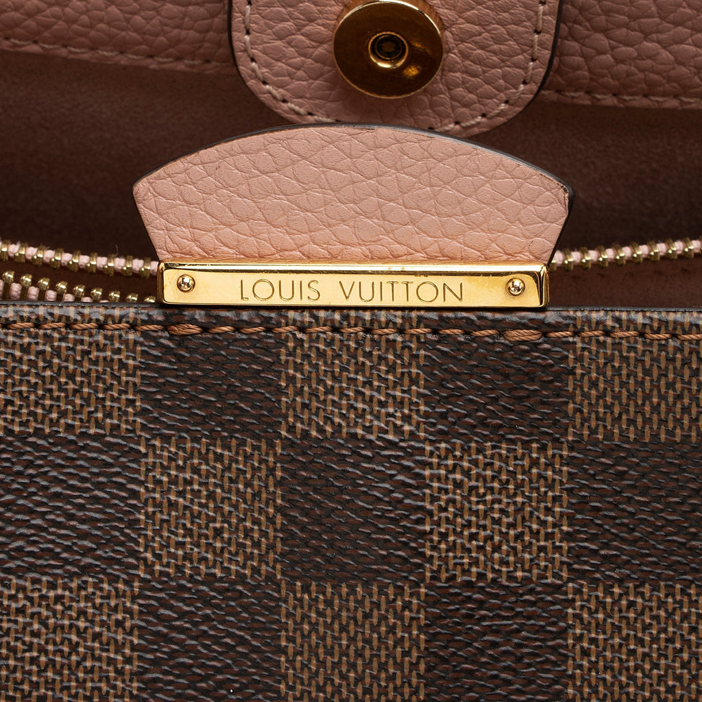 Louis Vuitton Damier Ebene Brittany Satchel (SHF-23320)